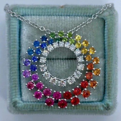 Ciondolo arcobaleno cerchio