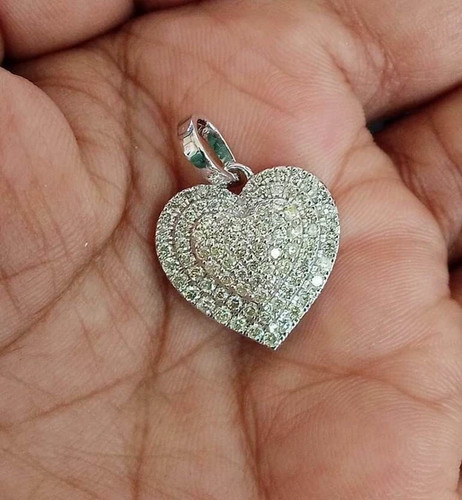 Ciondolo cuore grappolo - cuore,