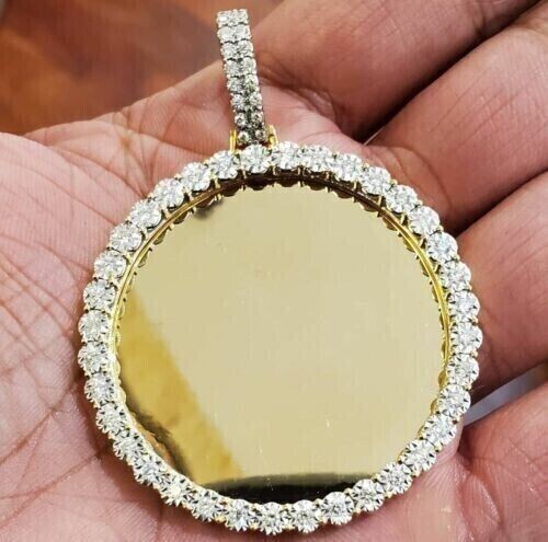 Ciondolo uomo vera moissanite